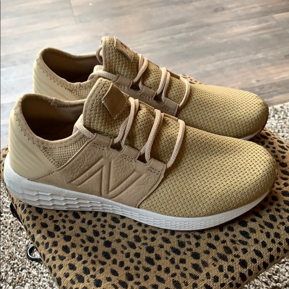 new balance fresh foam cruz tan